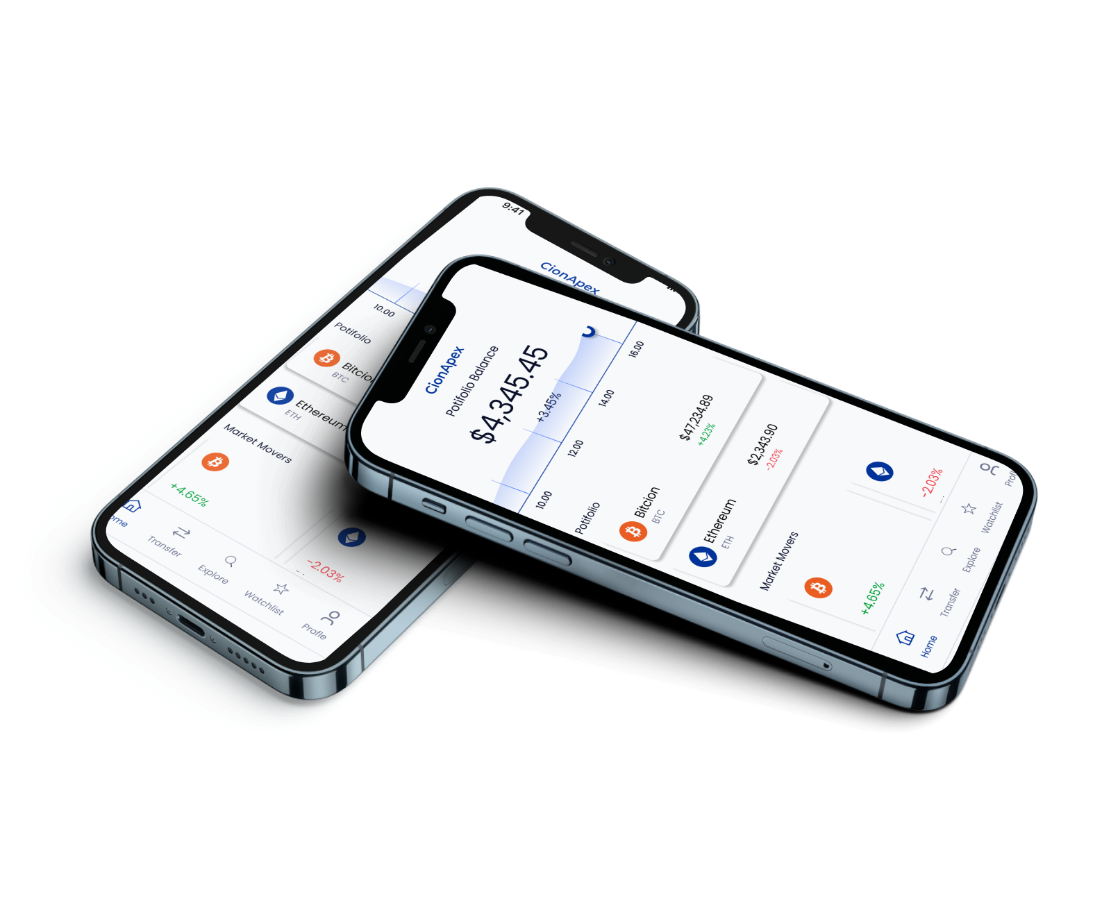 Два мобильных телефона